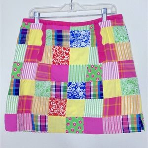LILLY PULITZER Vintage Patchwork Skirt